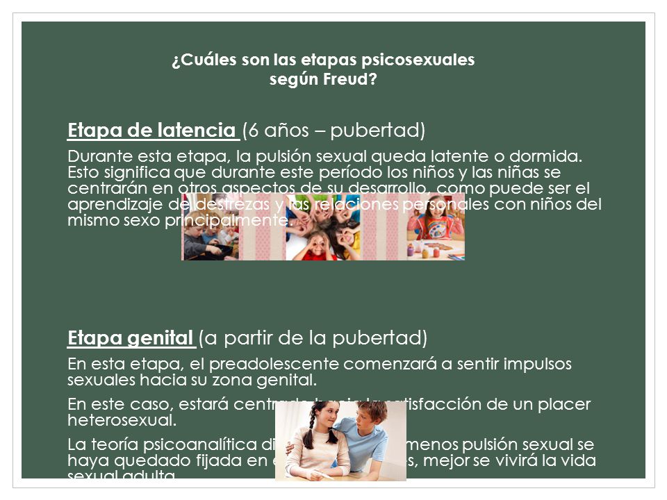 Latencia ninos en de etapa los